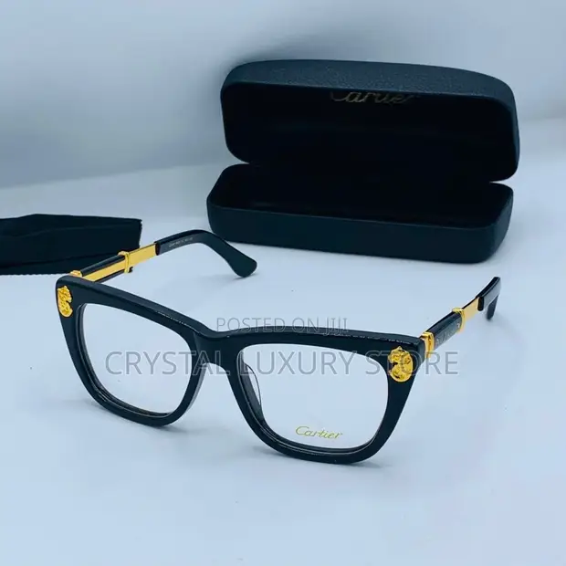 Cartier Quality Luxury Frame Glasses - 1