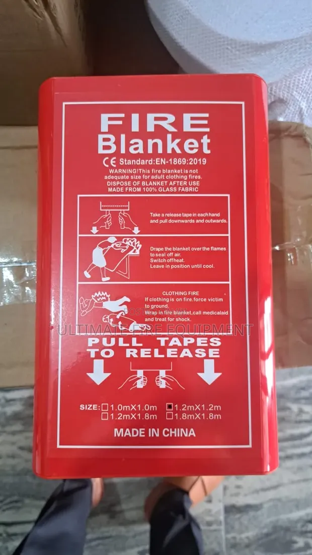 Brand New Fire Blanket 1.2m x 1.2m - 1