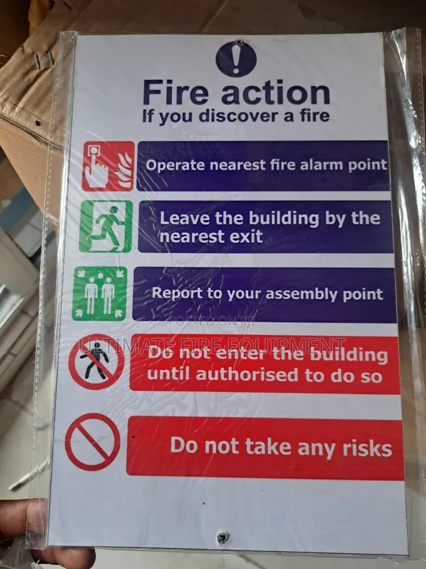 Fire Action Signage - 1