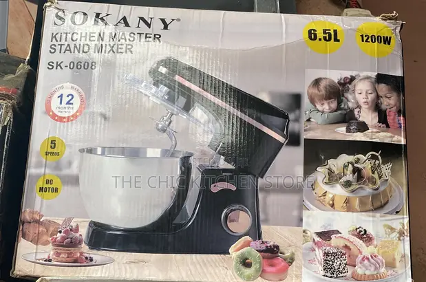 6.5L Sokany Stand Mixer SK-0608 - 1