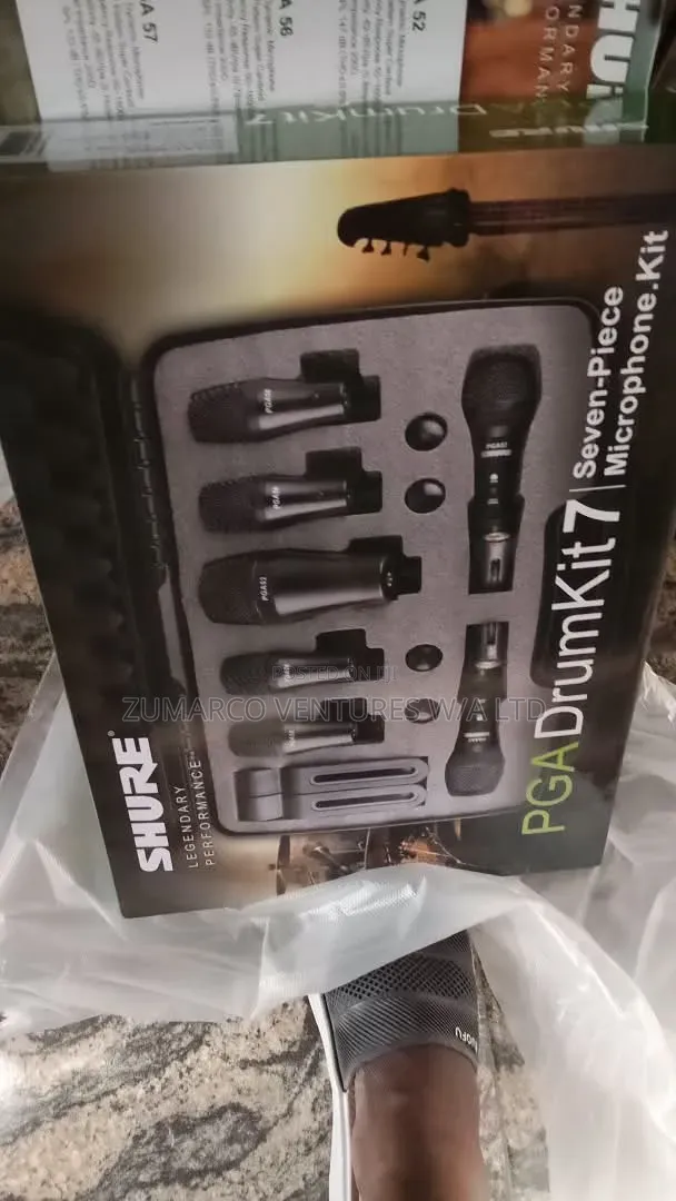 Shure 7-in-1 Drum Microphone Kit - 1