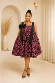 Ankara Swing Dress - Brand New - 1