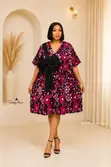 Ankara Swing Dress - Brand New - 2
