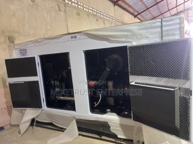 Perkins 450kVA Soundproof Diesel Generator - 1