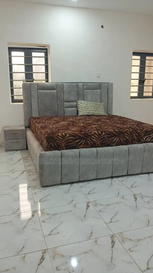 Unique 4x6 Bed Frame and Side Drawer - 1