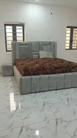 Unique 4x6 Bed Frame and Side Drawer - 1
