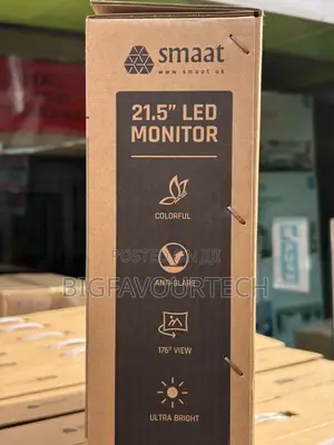 Smaat SNM220HT 21.5 Inch Full HD LED Monitor - Baki