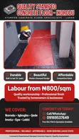 Floor Stamping Concrete Services - 1