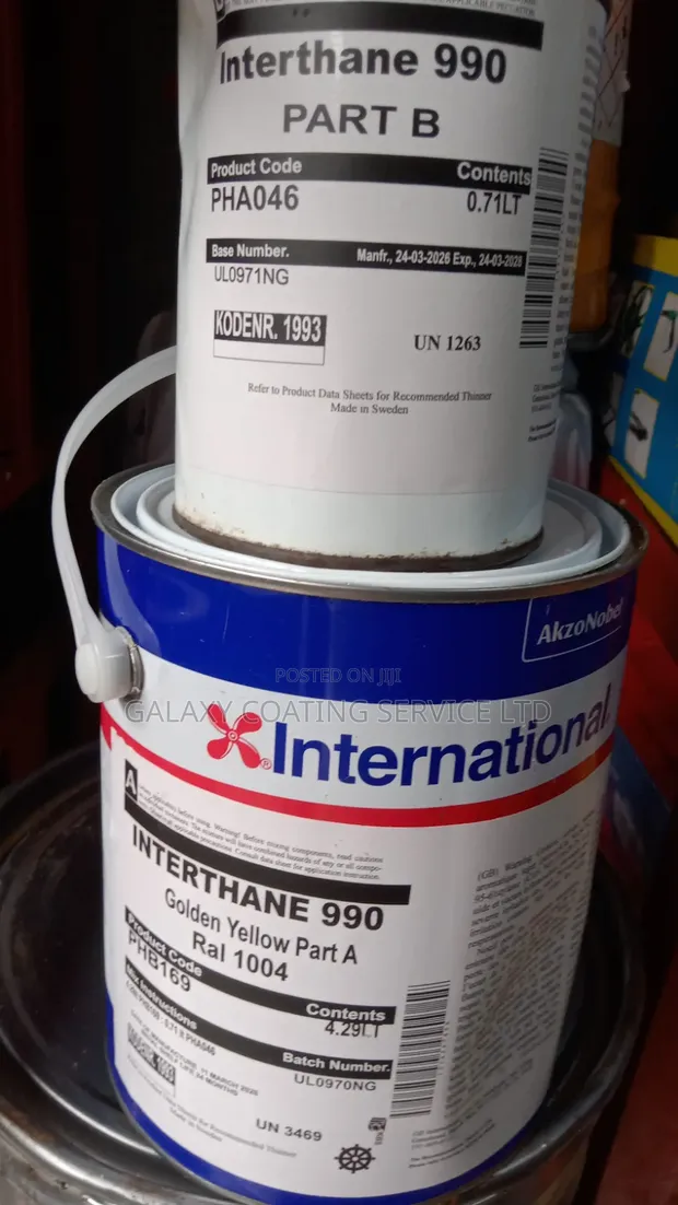 Interthane 990 Golden Yellow RAL 1004 - 1