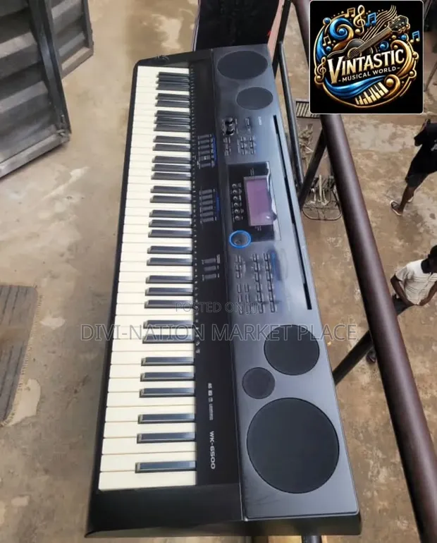 Casio WK-6500 Workstation Keyboard - 1