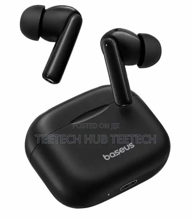 Baseus Bowie E20 True Wireless Earbuds - Cluster Black - 1