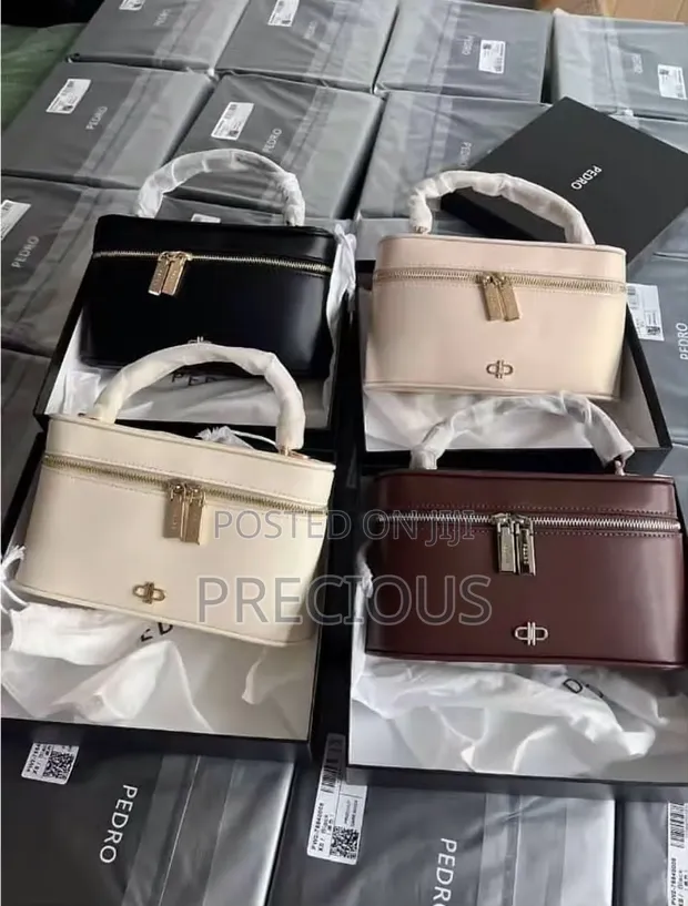 Pedro Medium Handbag - Black - 1