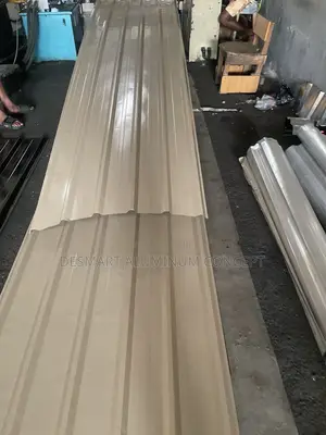 Desmart Aluminum Roofing Sheet - 0.45mm Thickness, Beige
