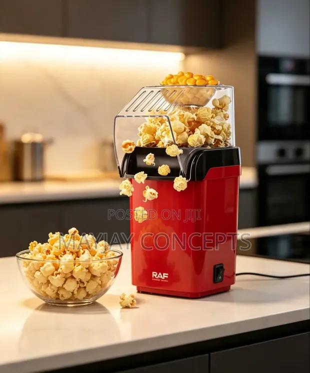 RAF R.9014 2L 1200W Electric Popcorn Maker - 1