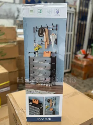 Multifunctional Shoe, Hat & Clothes Storage Rack