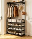 Multifunctional Shoe, Hat & Clothes Storage Rack - 2