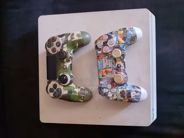 PS4 Slim Console (Hacked) with Games - 1
