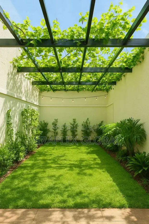 Artificial Grass for Compound Beautification - 1
