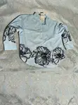 2 Pieces Luxury Linen Women Shirt & Pant Set 3XL - 3