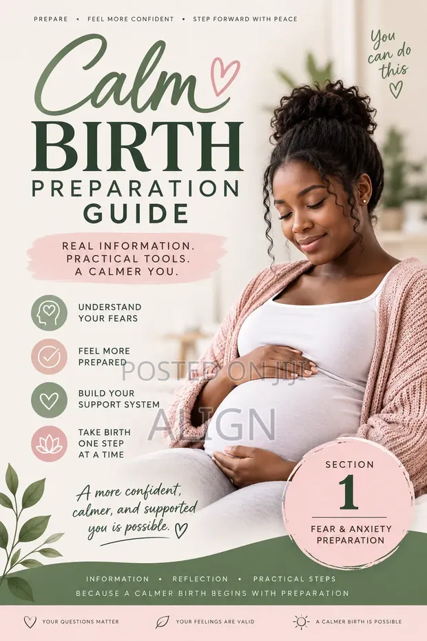 The Calm Birth Preparation Guide: Shirin Kwanaki 30 na Dijital - 1
