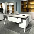 1.6m Metal Desk Legs with Extension for Boss Office - 2