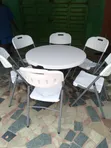 4ft Foldable Event Table with Chairs - 2