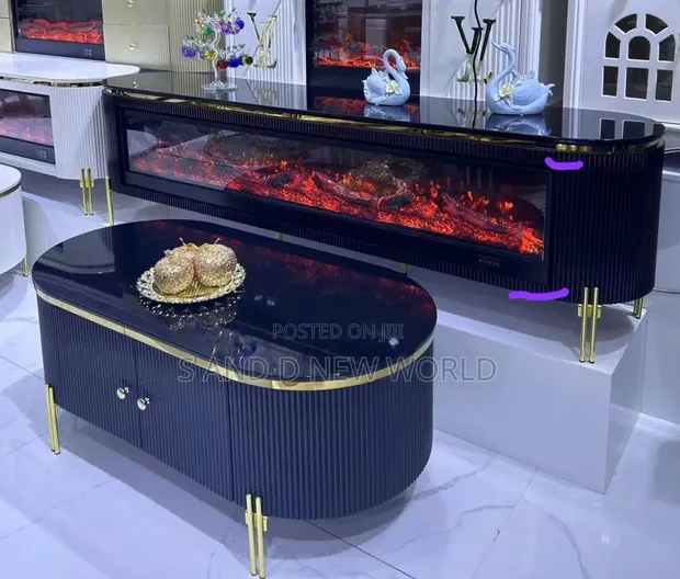 Home Interiors TV Stand with Centre Table - 1