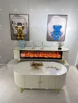 Home Interiors TV Stand with Centre Table - 2