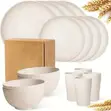 16-Piece Marasa Fasa Set Na Kayan Abinci - Mai Sauƙi & Amintacce Ga Microwave - 2