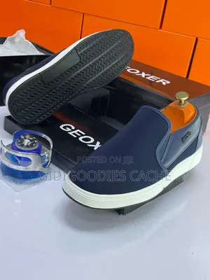 Geoxer Men's Slip-on Canvas Sneakers