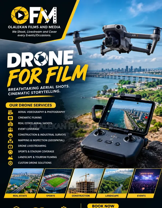 Drone Filming & Photography Services - 1