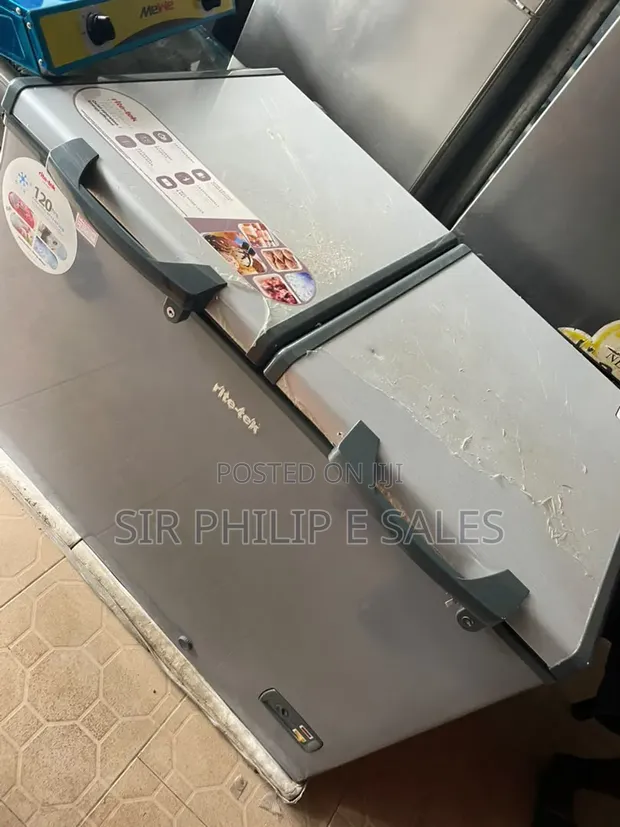 Sabon Rite-tek Freezer Mai Ƙofofi Biyu 400L - 1