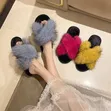 Classic Fluffy Indoor Slides - Brand New - 1