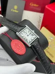 Cartier High Quality Ladies Leather Wrist Watch - 4