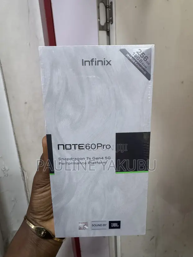 Sabon Infinix Note 60 Pro 256GB Baki - 1