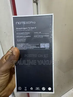 Sabon Infinix Note 60 Pro 256GB Baki