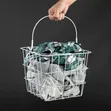 3-Layer Detachable Laundry Basket with Wheels - 5