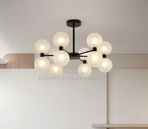 Modern Glass Chandelier Ceiling Light for Dining