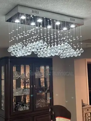Rectangular Luxury Crystal LED Ceiling Light