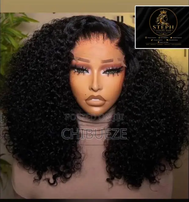 SDD Pixie Curl Wig with 5x5 Closure, 16 Inches - 1