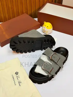 Loro Piana Summer Walk Palm Slippers