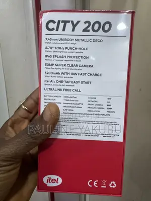 Sabuwar Itel City 200 128GB Baki