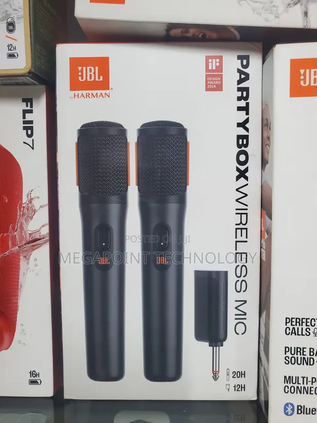 JBL Partybox Wayar Kyauta Microphone - 1
