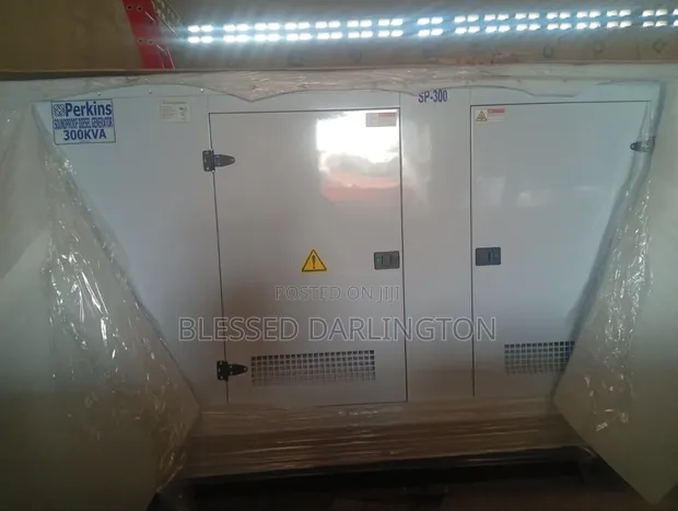 300kVA Perkins Soundproof Diesel Generator - 1