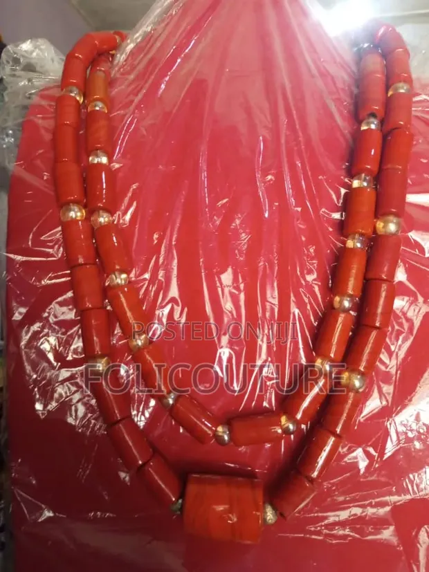 Traditional Red Necklace - Brand New - 1