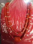 Traditional Red Necklace - Brand New - 1