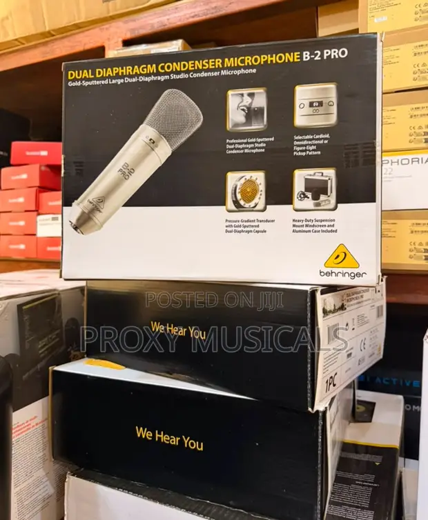Behringer B-2 Pro Dual-Diaphragm Condenser Microphone - 1