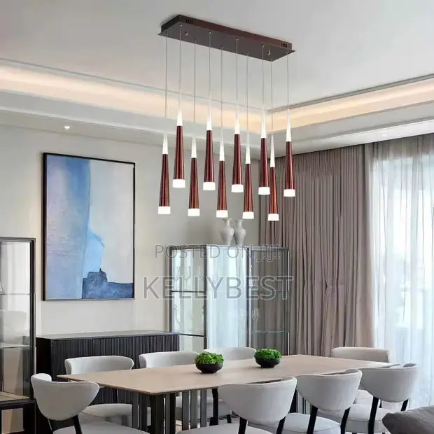 Modern LED Chandelier - Kitchen, Dining, Parlor Pendant Light - 1