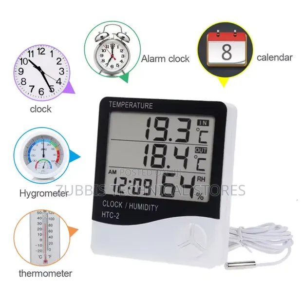 Thermo-Hygrometer for Room and Outside - 1