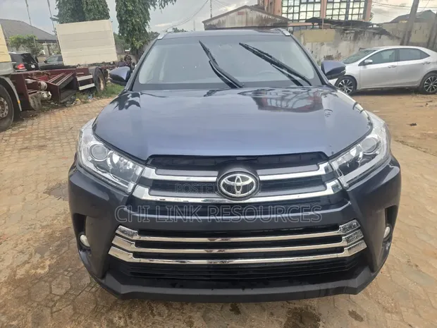 Toyota Highlander 2017 Blue - 1